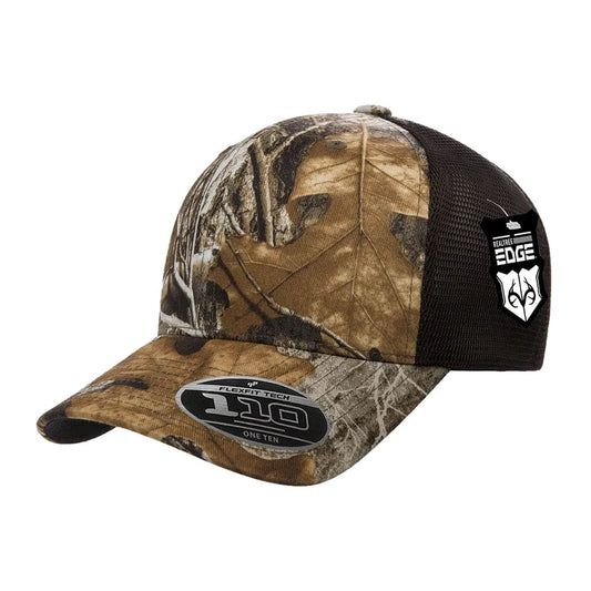 Flexfit 110 Mesh Realtree Camo Snapback Cap