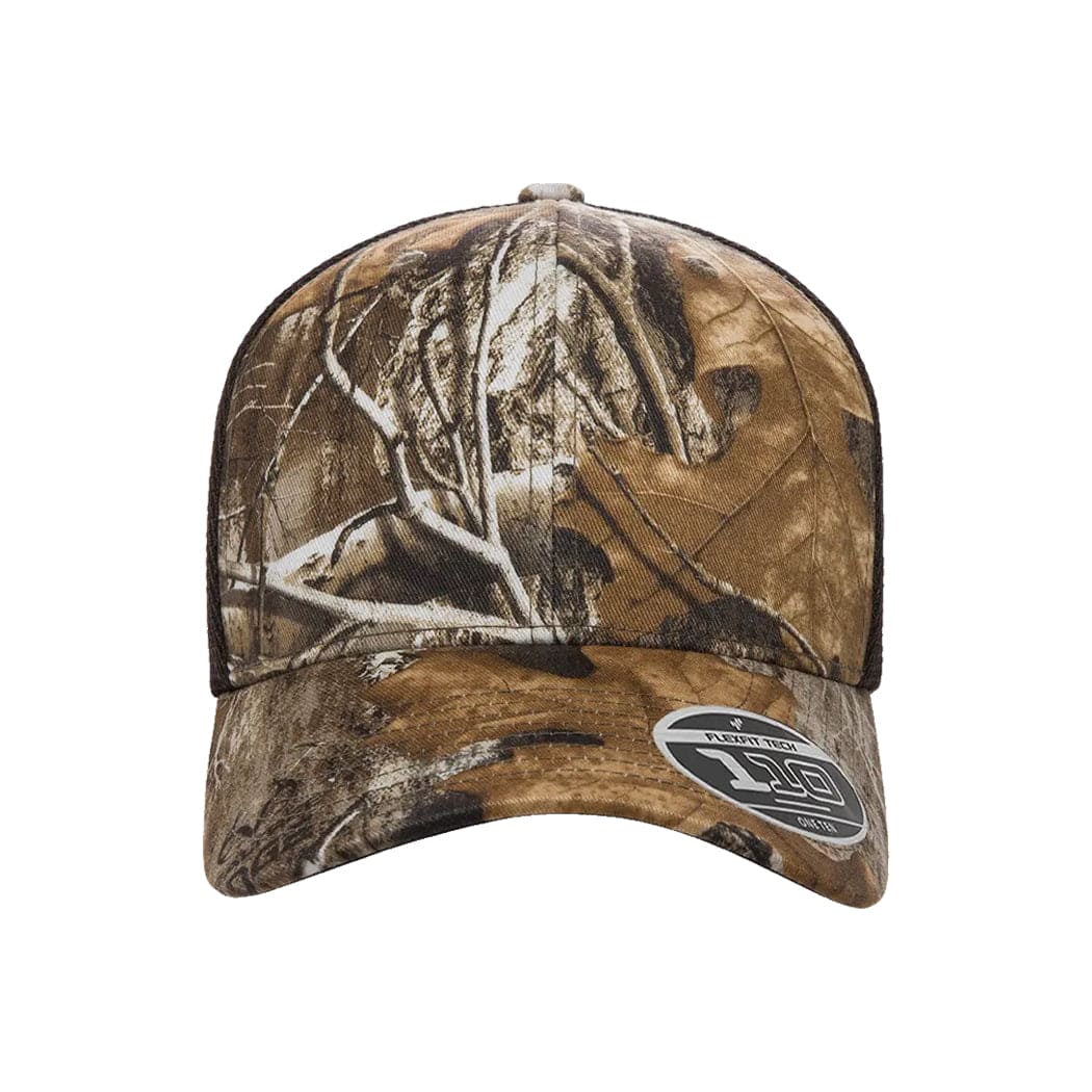 Flexfit 110 Mesh Realtree Camo Snapback Cap