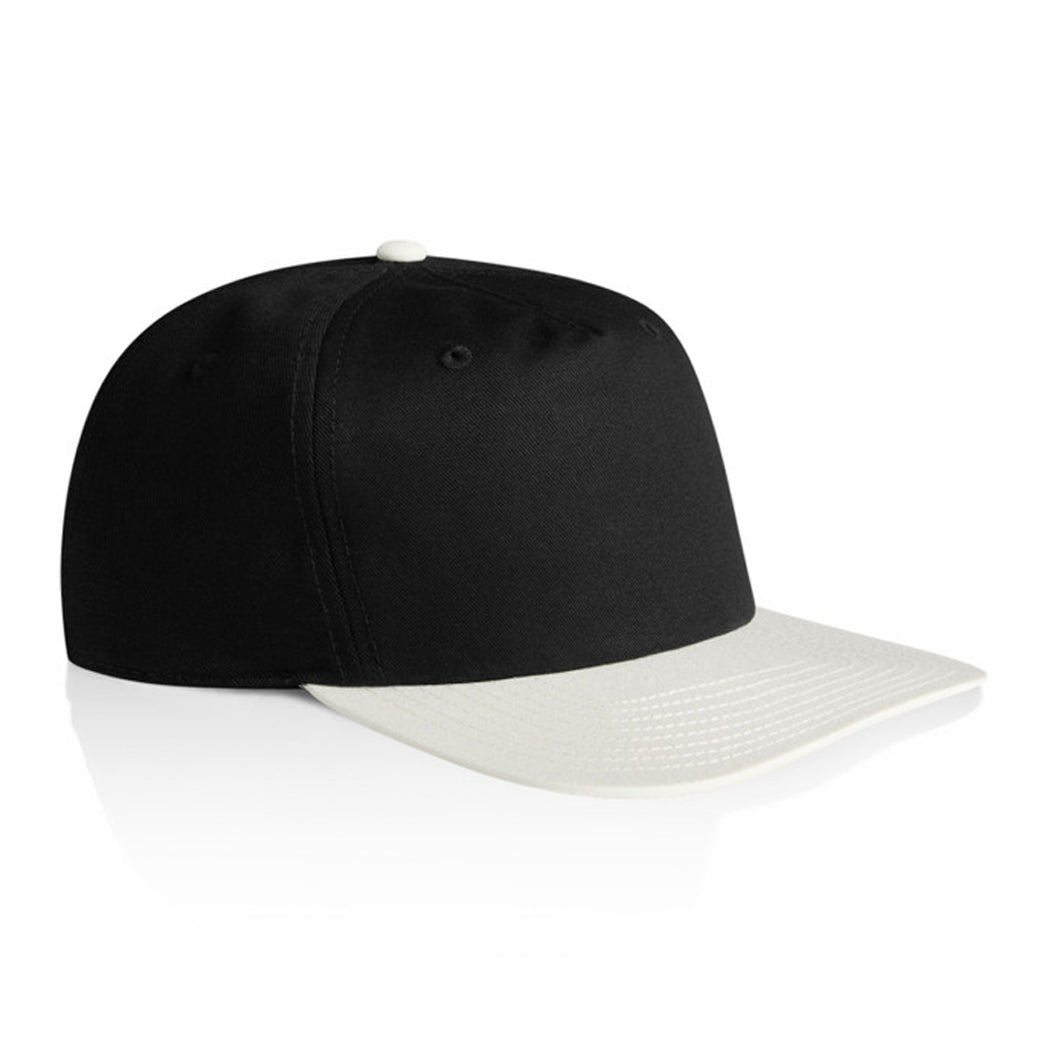 5 Panel Mid Profile Unstructured Two-Tone Class Snapback Cap