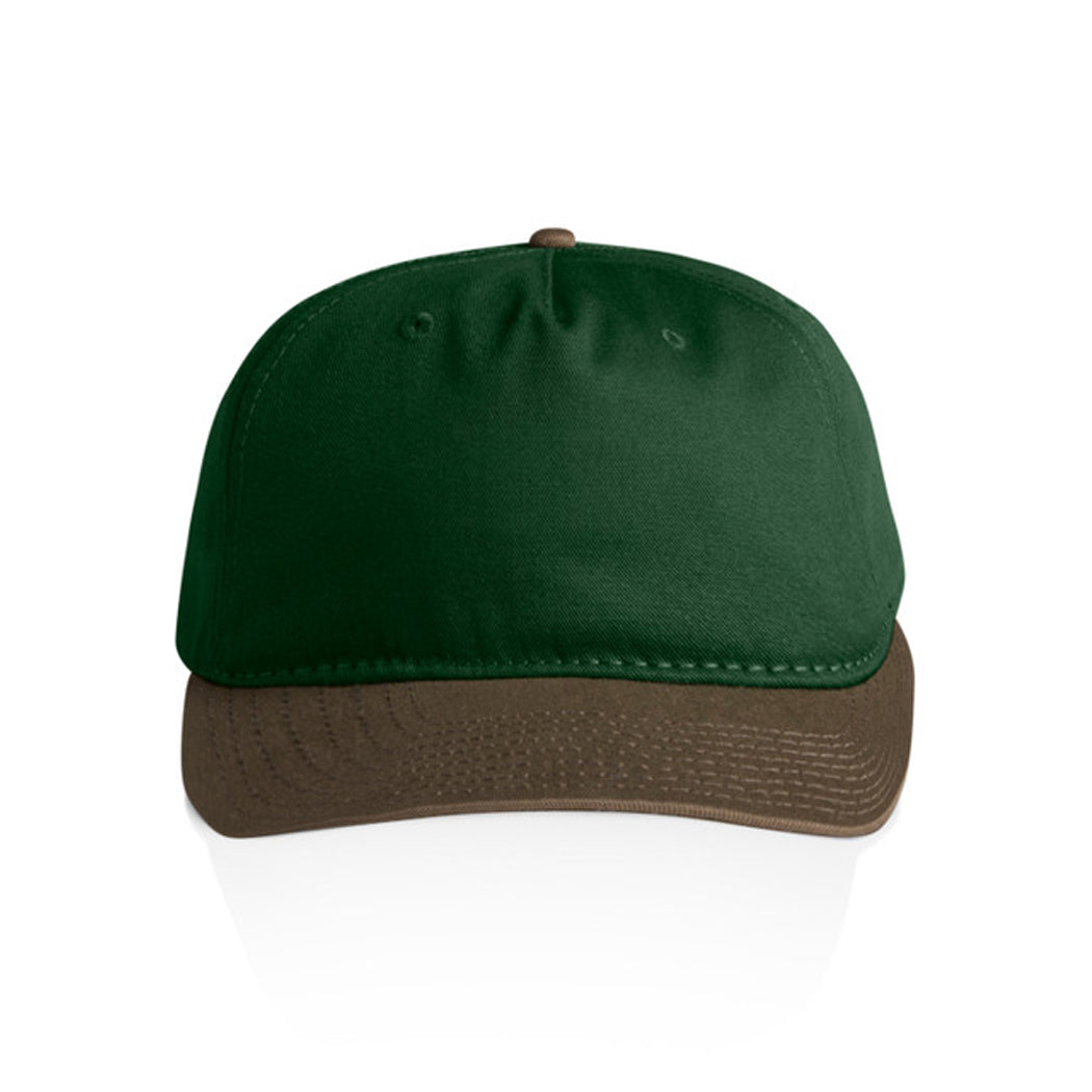5 Panel Mid Profile Unstructured Two-Tone Class Snapback Cap