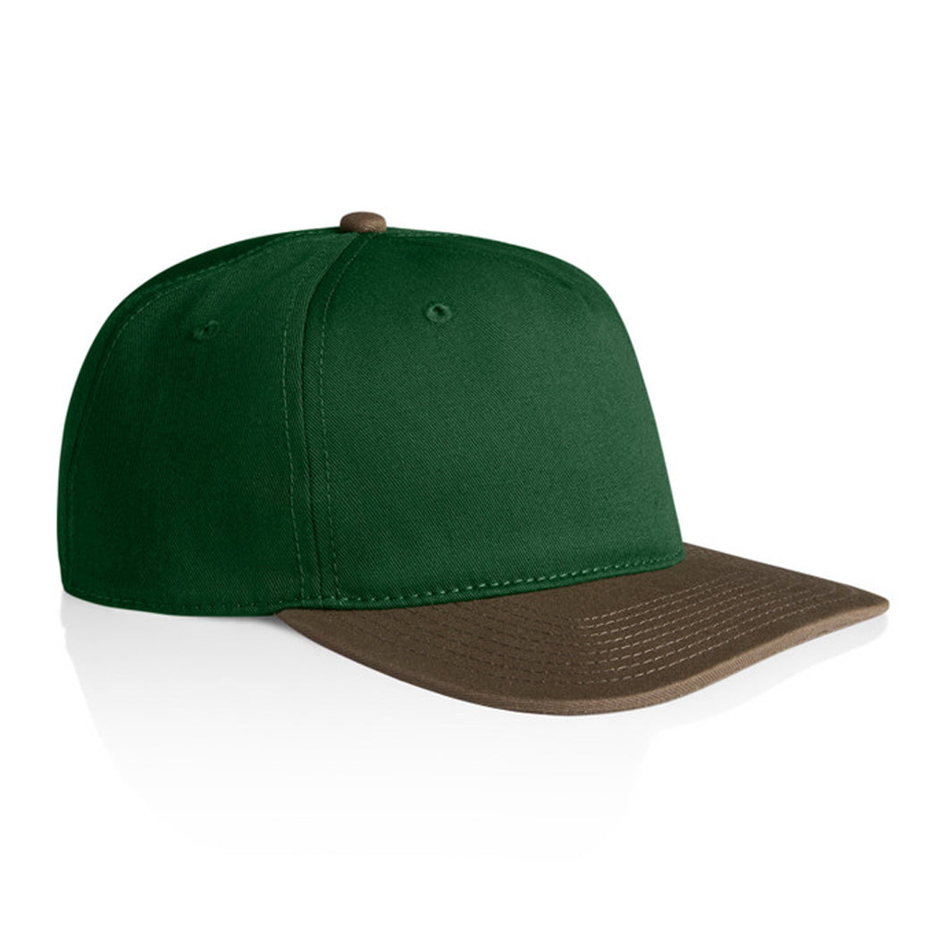 5 Panel Mid Profile Unstructured Two-Tone Class Snapback Cap