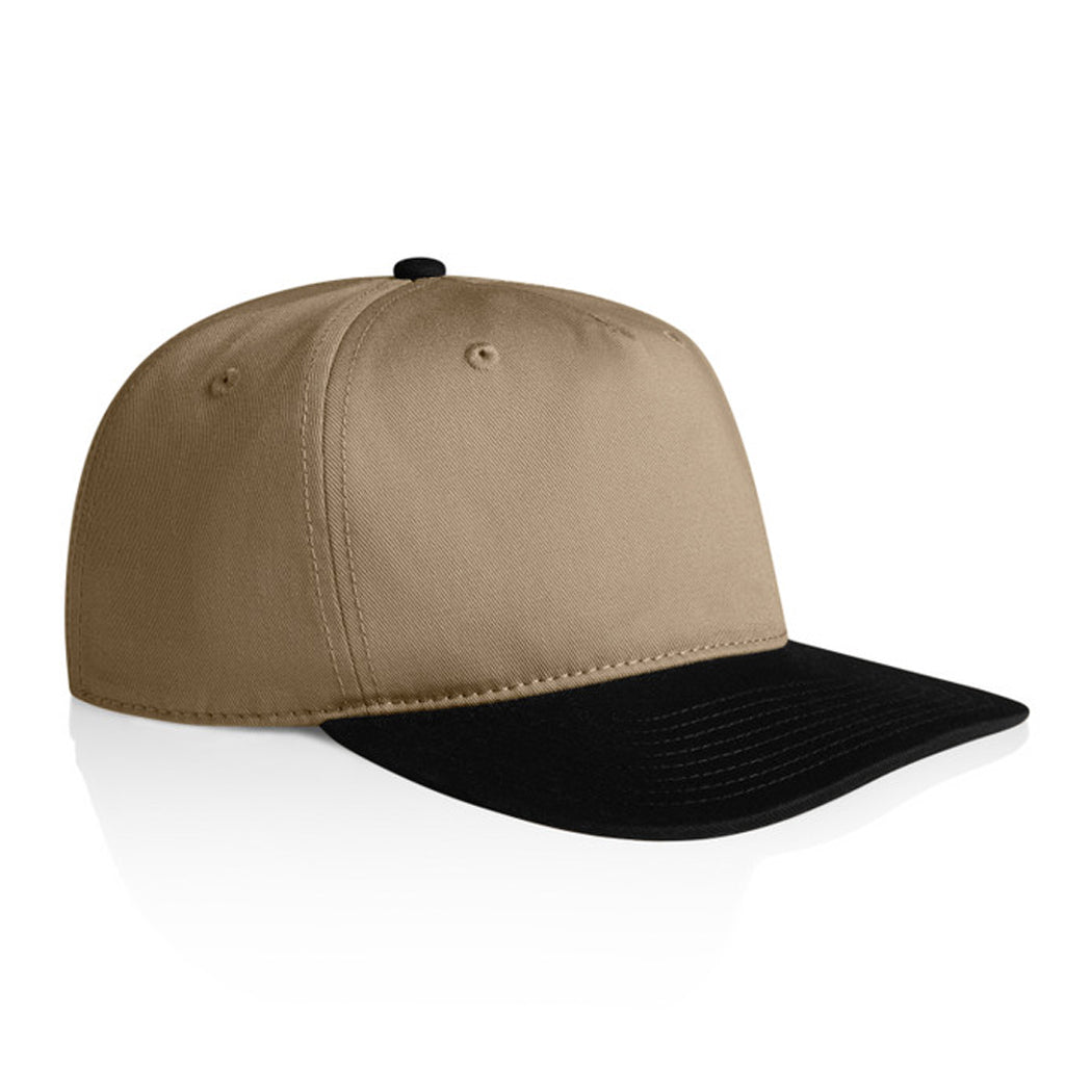 5 Panel Mid Profile Unstructured Two-Tone Class Snapback Cap