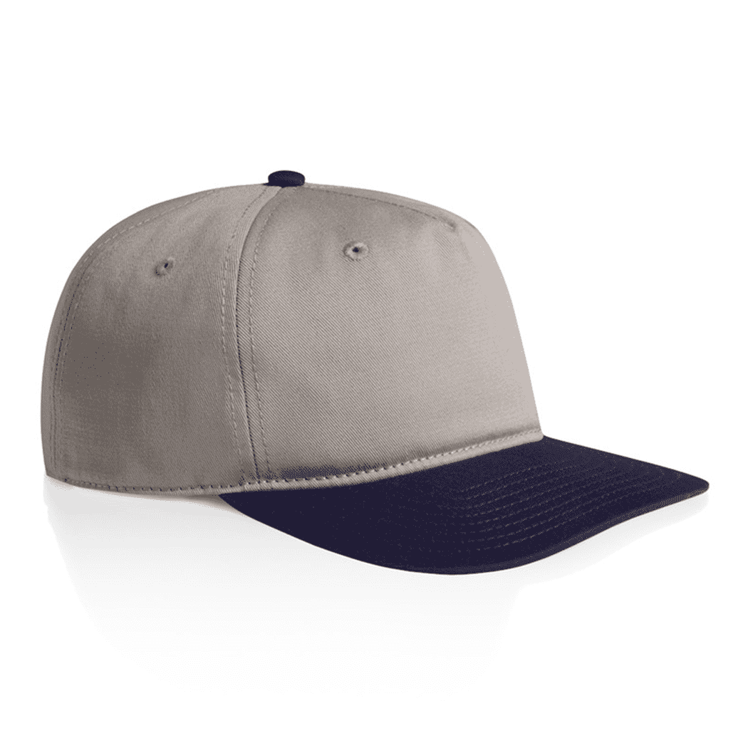5 Panel Mid Profile Unstructured Two-Tone Class Snapback Cap