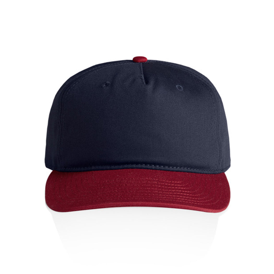 5 Panel Mid Profile Unstructured Two-Tone Class Snapback Cap