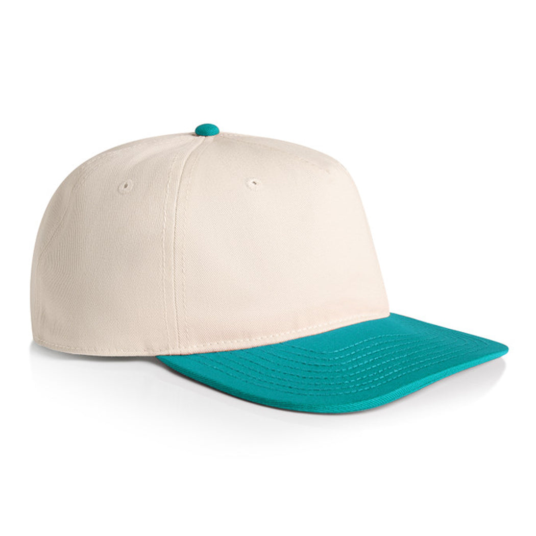 5 Panel Mid Profile Unstructured Two-Tone Class Snapback Cap
