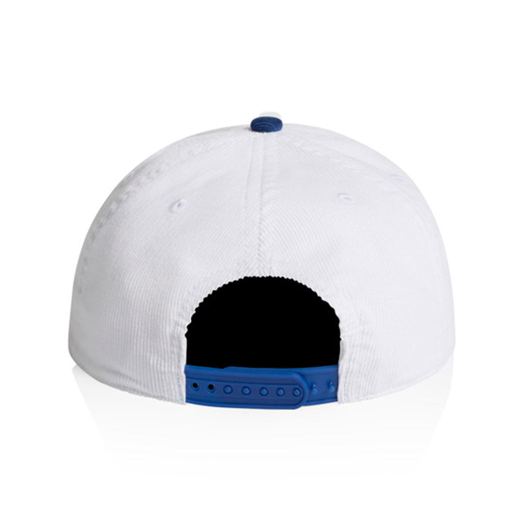 Mid Profile Unstructured Class Corduroy Two Tone Snapback Cap