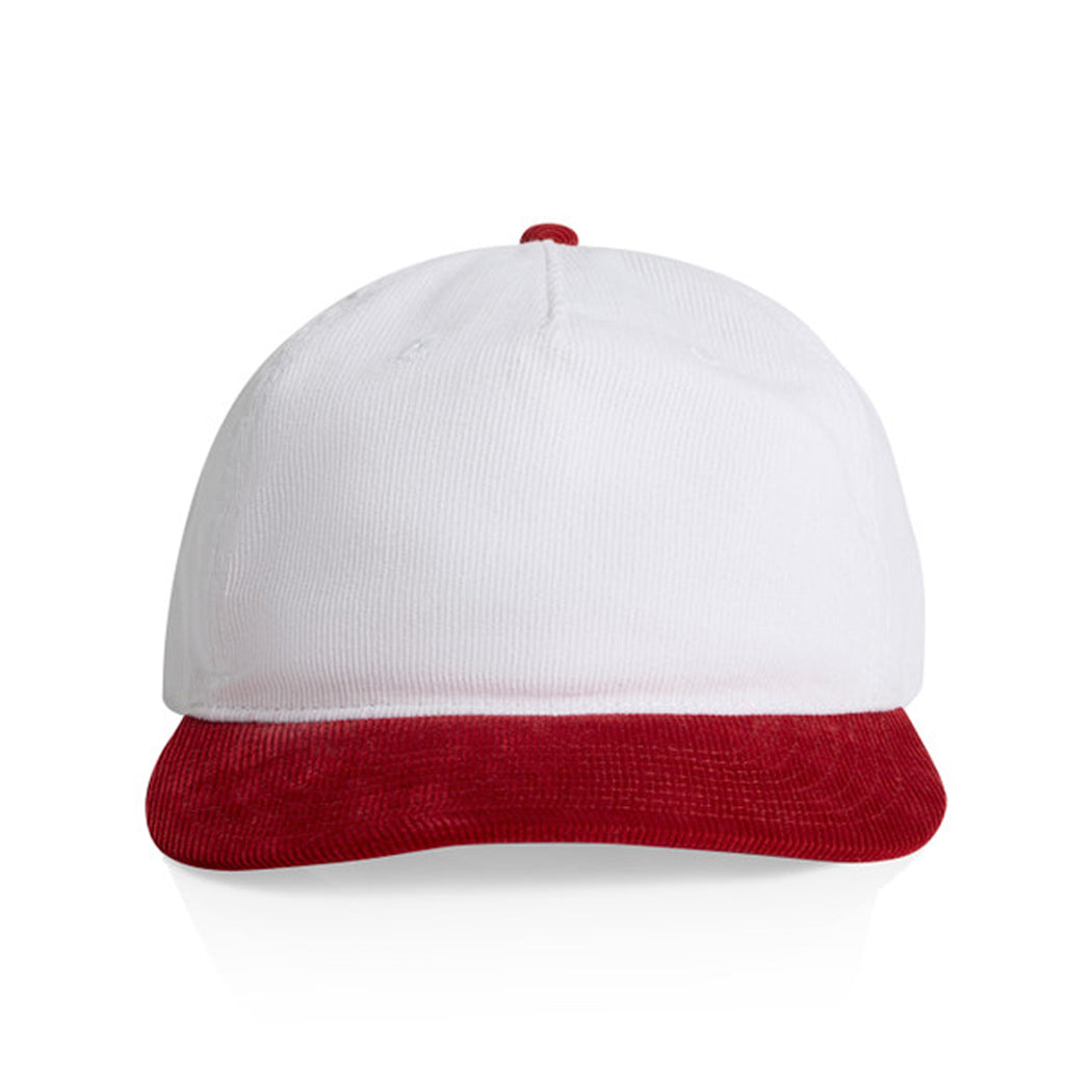 Mid Profile Unstructured Class Corduroy Two Tone Snapback Cap