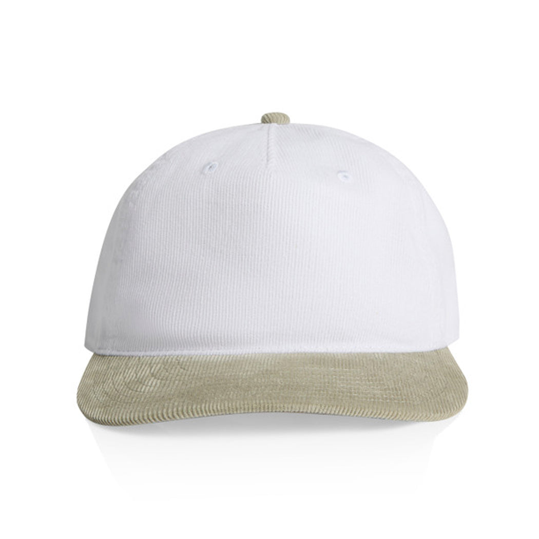 Mid Profile Unstructured Class Corduroy Two Tone Snapback Cap