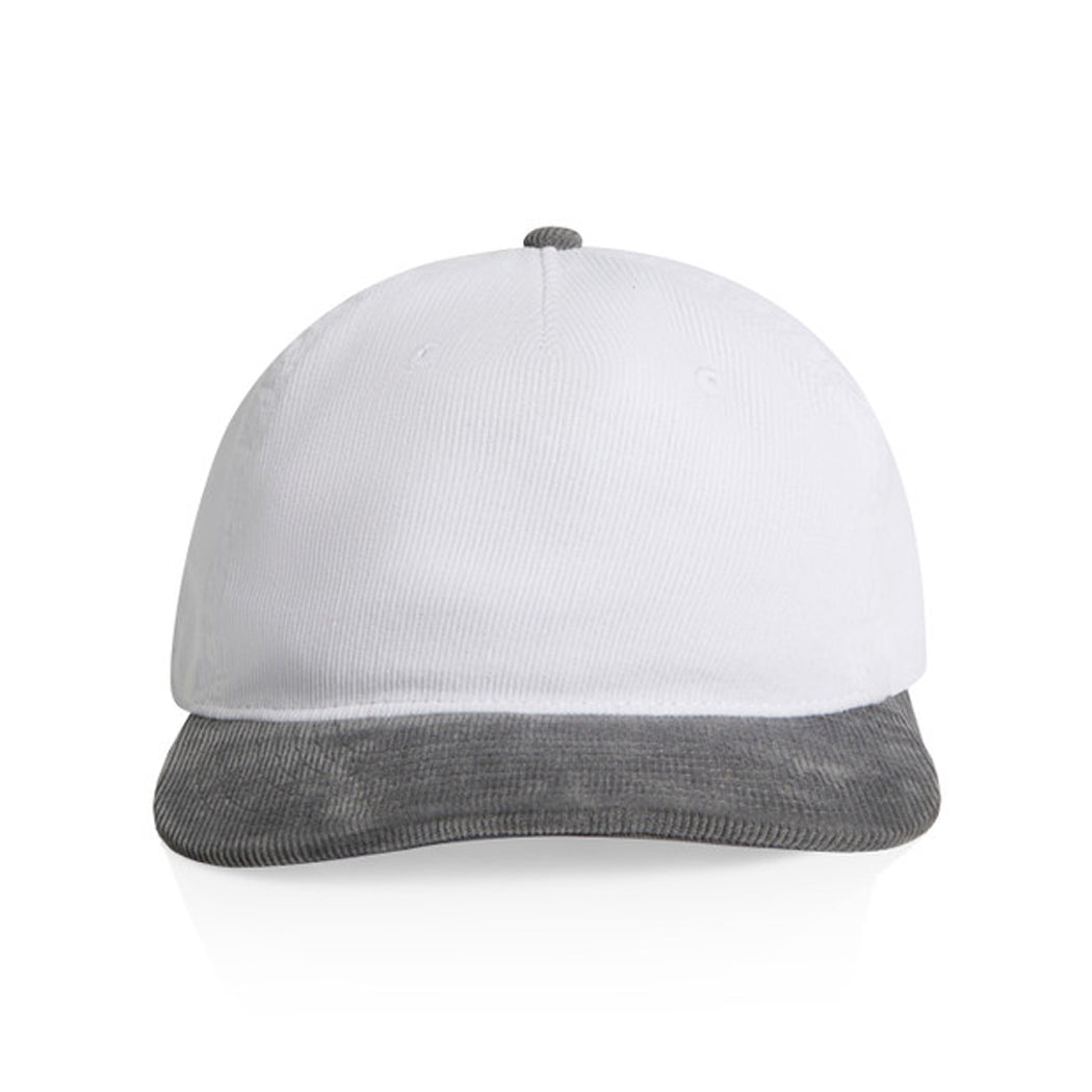 Mid Profile Unstructured Class Corduroy Two Tone Snapback Cap