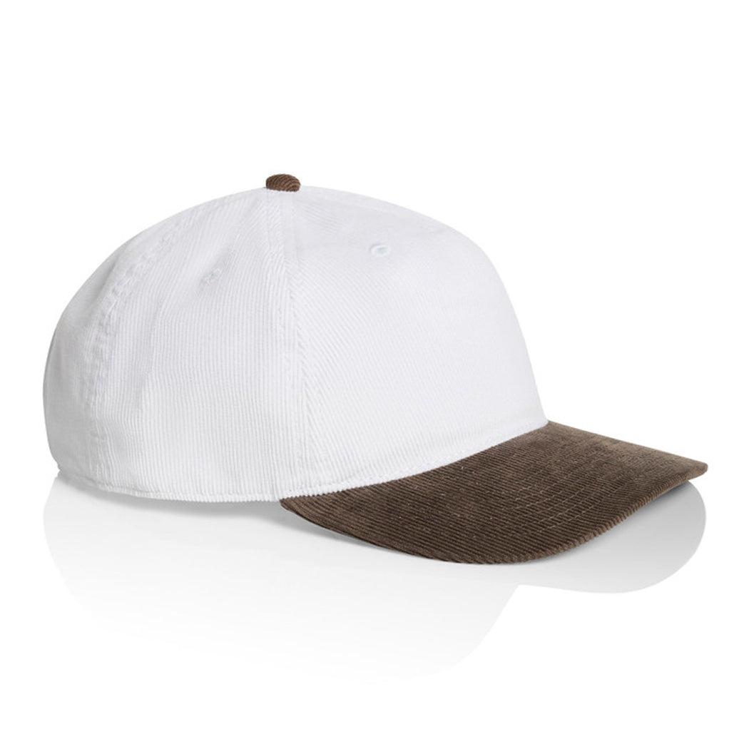 Mid Profile Unstructured Class Corduroy Two Tone Snapback Cap