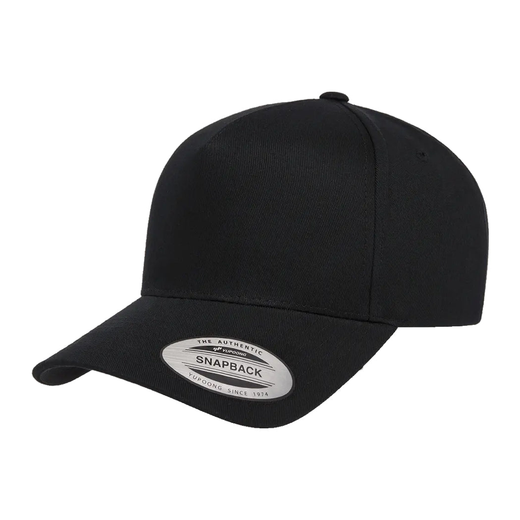 Flexfit Yupoong Classics Retro Cotton Blend Trucker Snapback Cap