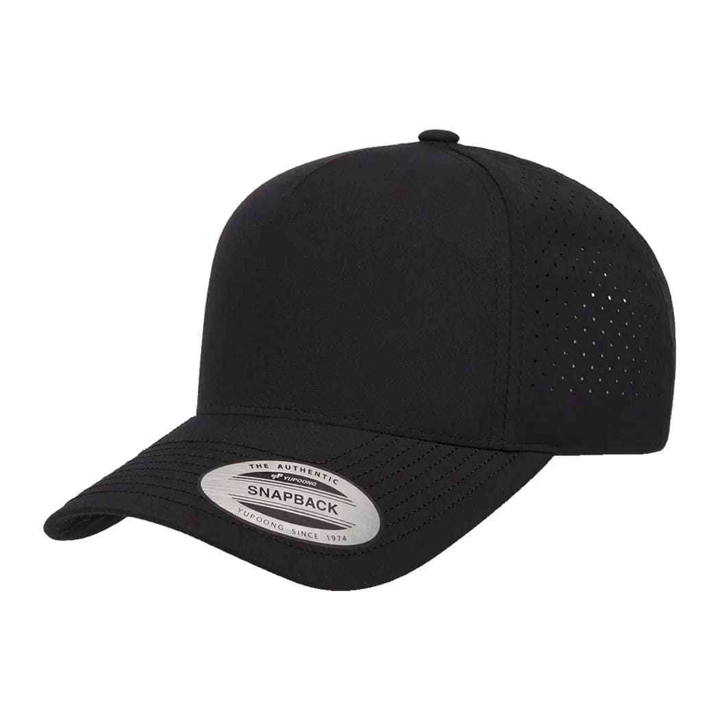 Flexfit Yupoong Classics 5-Panel Snapback with Perforated Cap