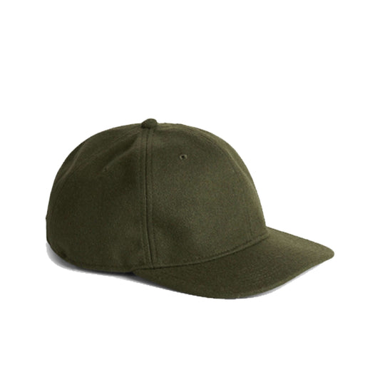 Low Profile Unstructured Wool Bates Cap