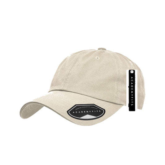 Essential Cotton Buckle Strapback Dad Hat