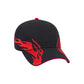 Flame Pattern Velcro Strap Baseball Hat