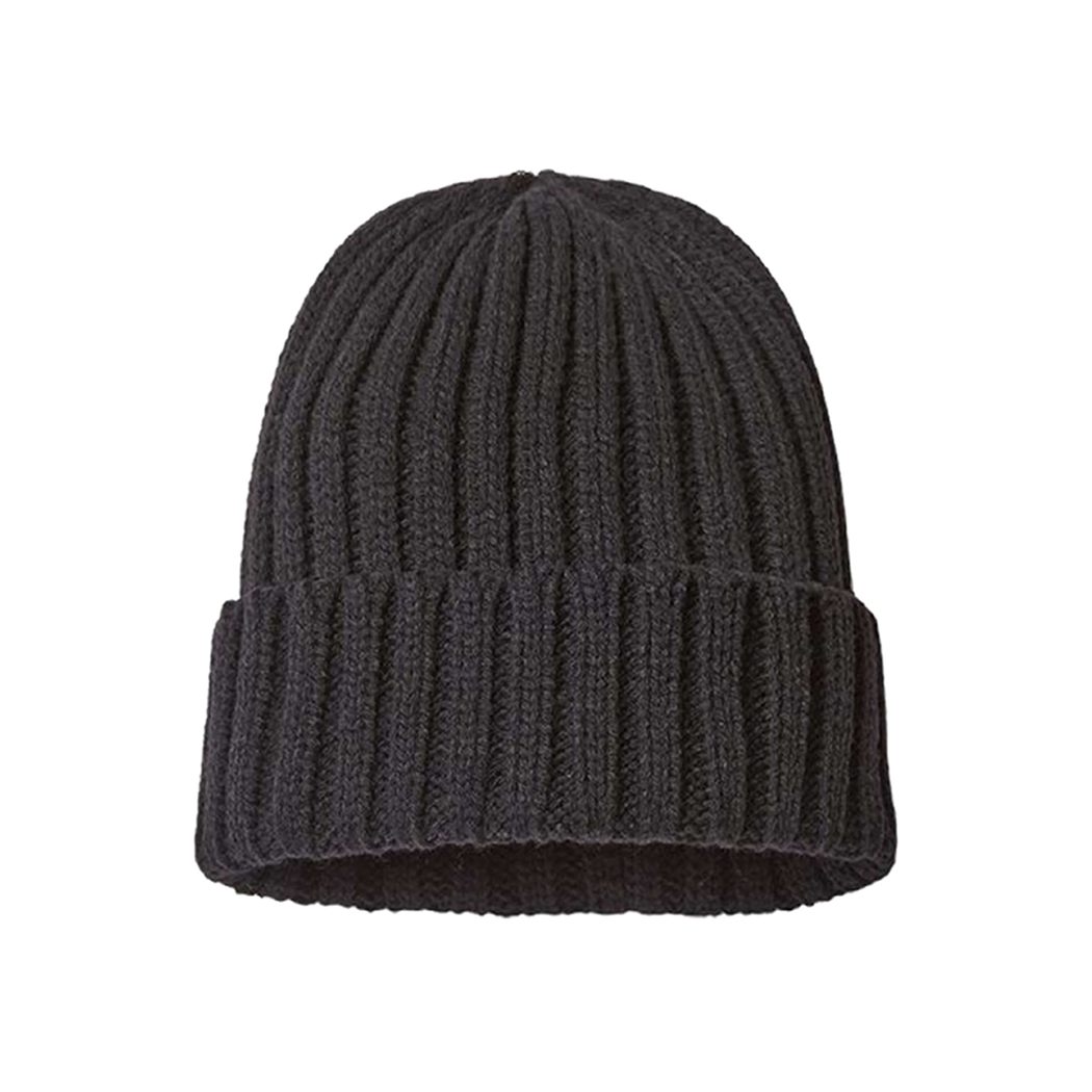 Sustainable Cable Knit Cuffed Beanie