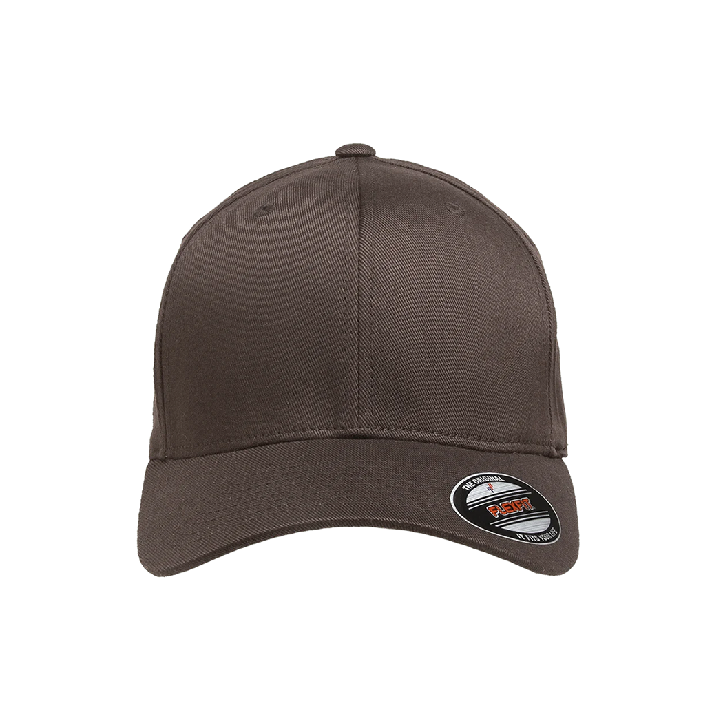 Flexfit Wooly Combed Cotton Blend Fitted Cap