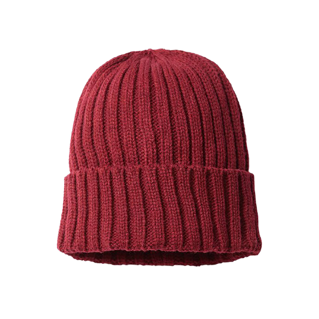 Sustainable Cable Knit Cuffed Beanie