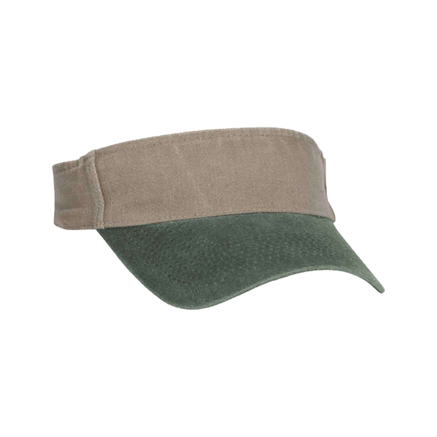 Garment Washed Pigment Dyed Stretchable Sun Visor