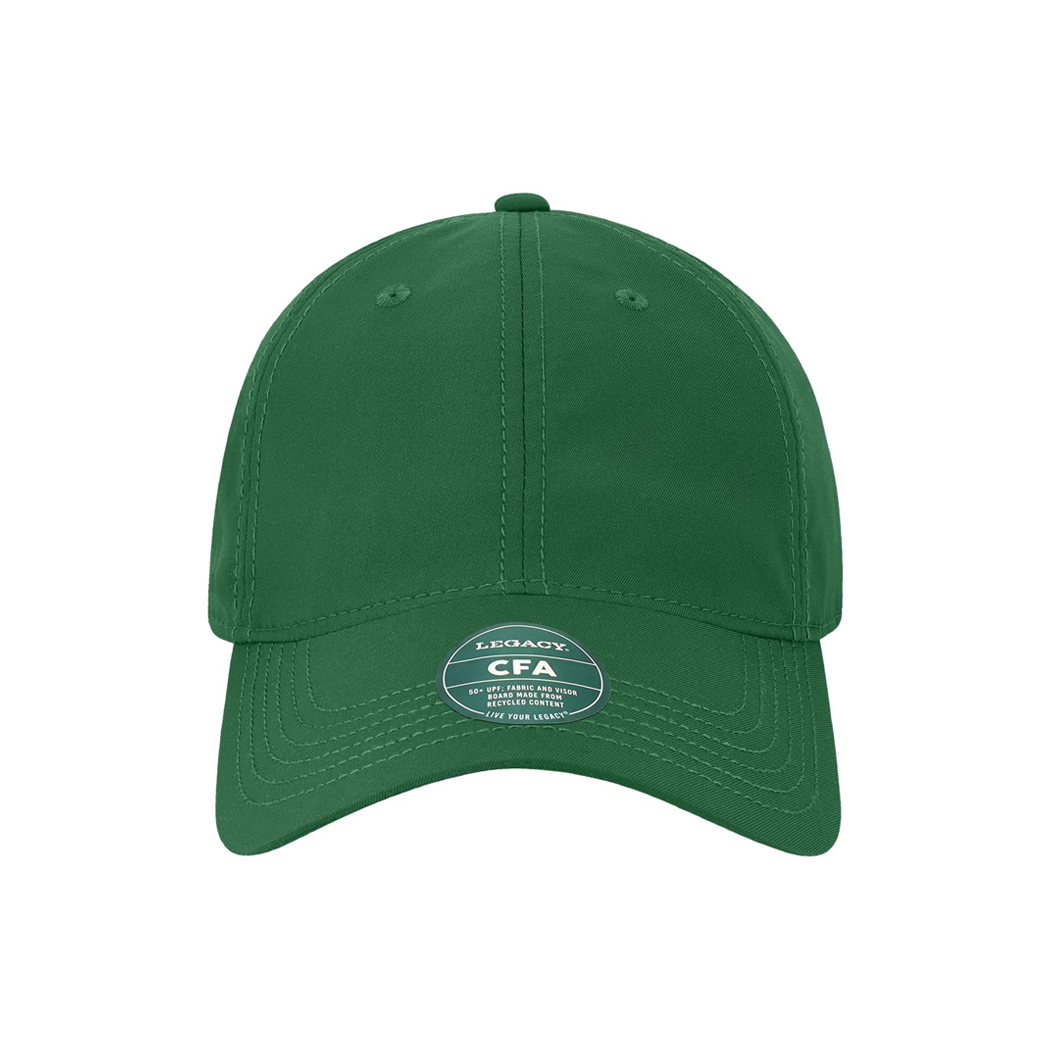 Cool Fit Performance Polyester Unstructured Adjustable Velcro Cap