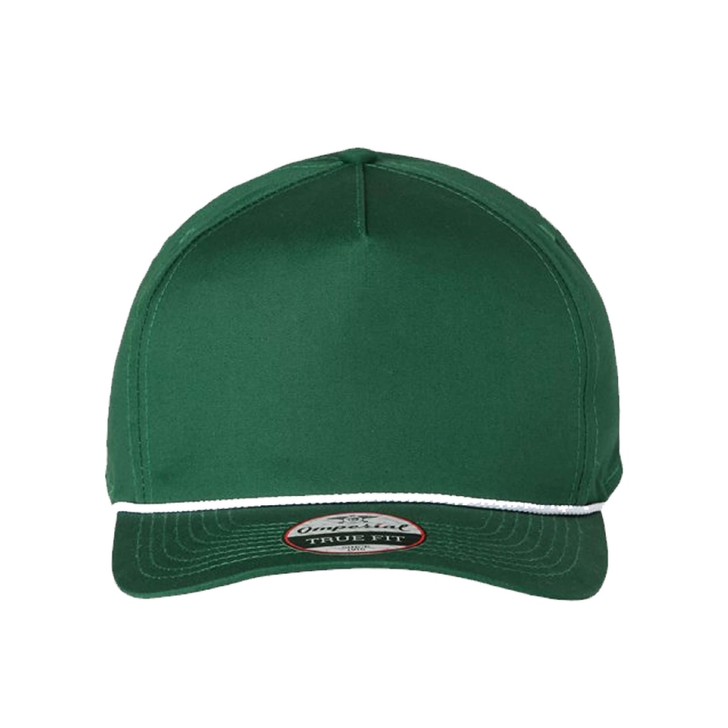 5-Panel Structured Mid-Profile Rope Snapback Cap
