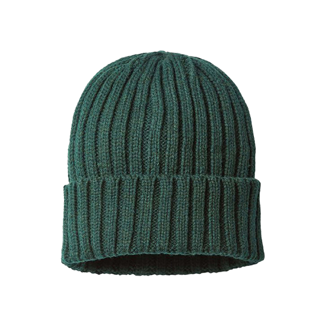 Sustainable Cable Knit Cuffed Beanie