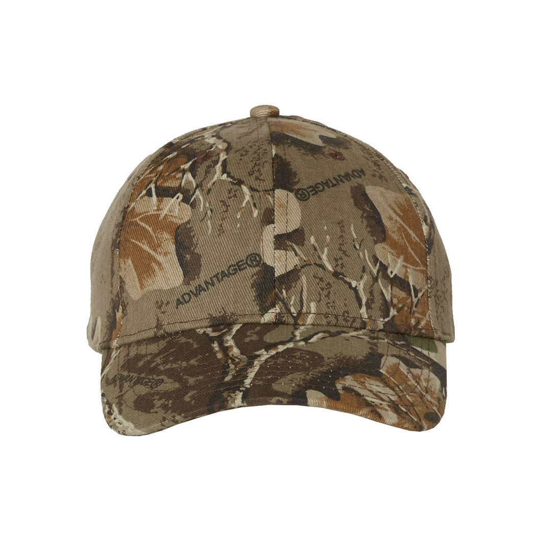 Mid Profile Licensed Realtree Camo Strapback Cap