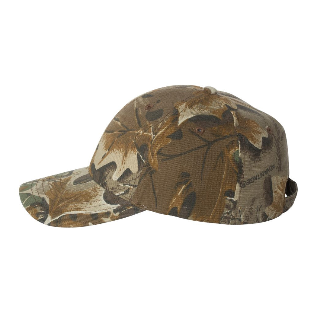 Mid Profile Licensed Realtree Camo Strapback Cap