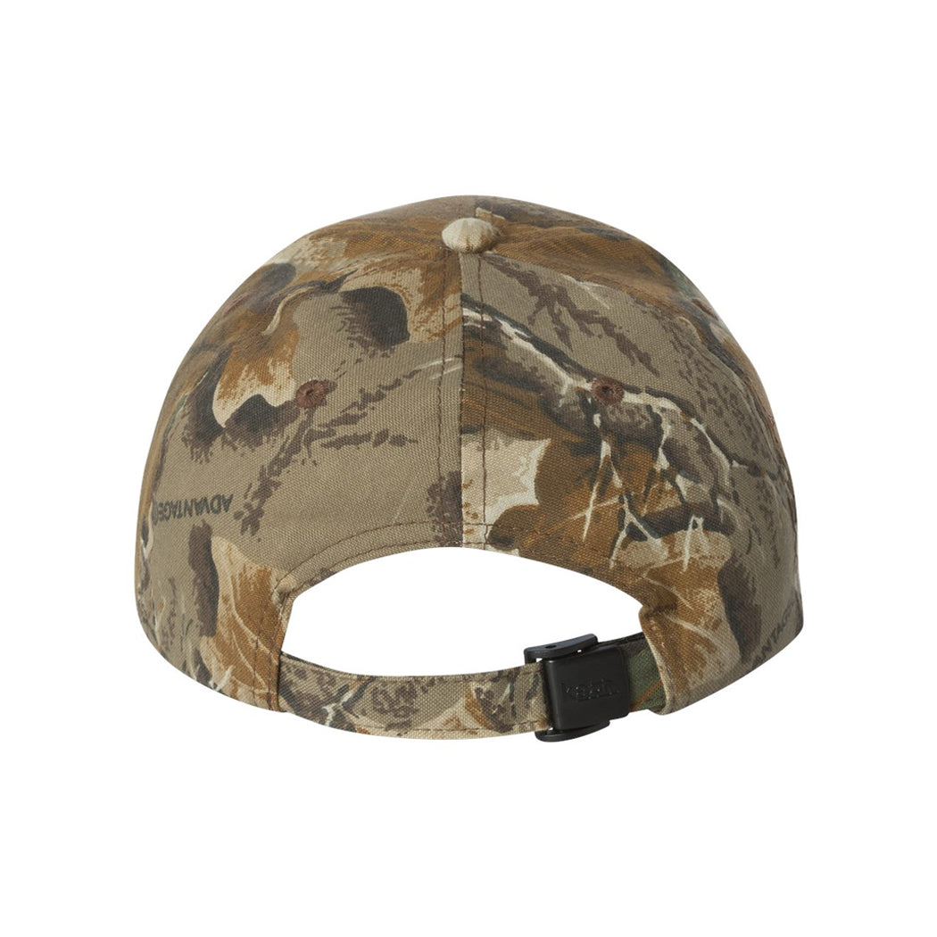 Mid Profile Licensed Realtree Camo Strapback Cap
