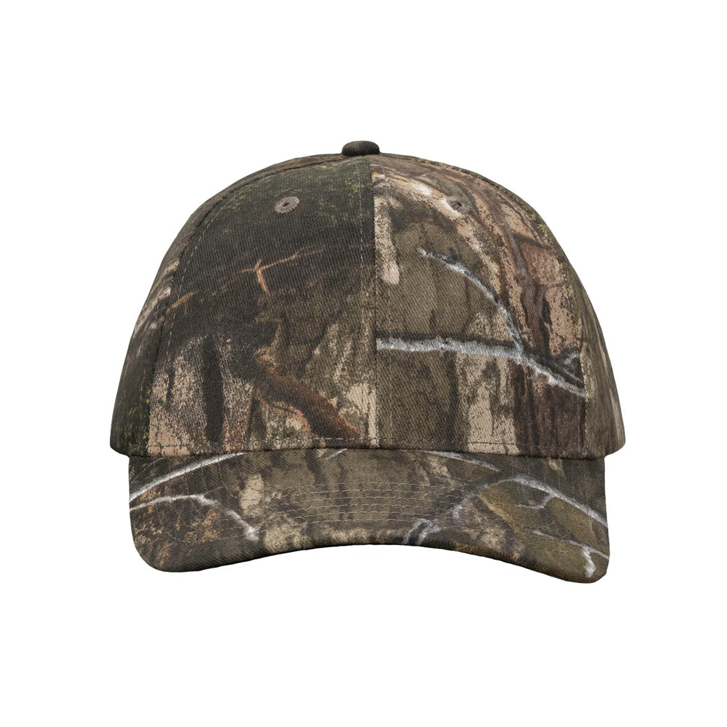 Mid Profile Licensed Realtree Camo Strapback Cap