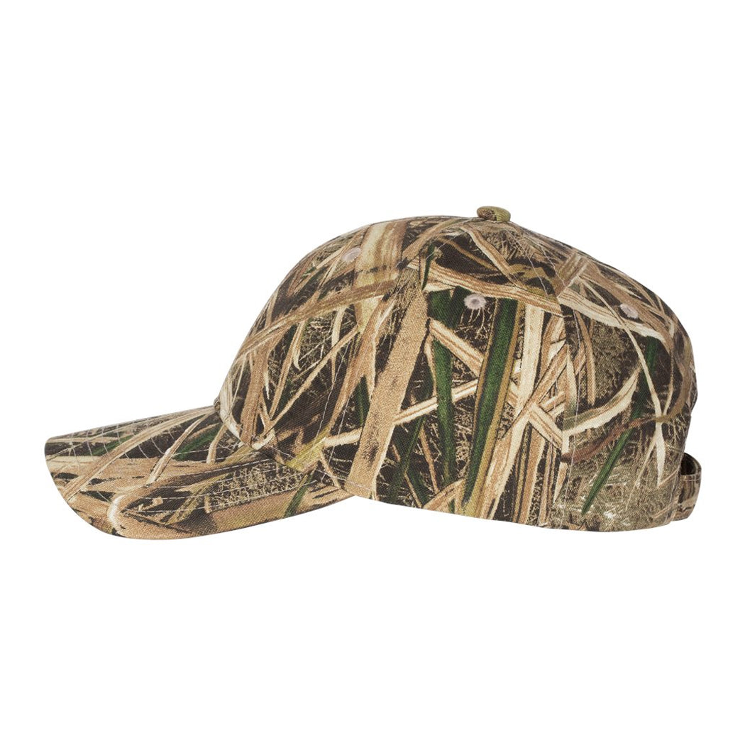Mid Profile Licensed Realtree Camo Strapback Cap