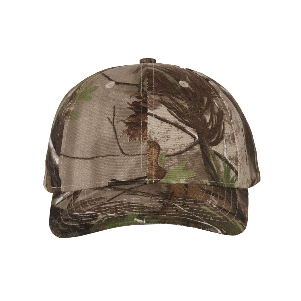 Mid Profile Licensed Realtree Camo Strapback Cap