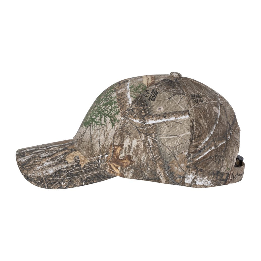Mid Profile Licensed Realtree Camo Strapback Cap