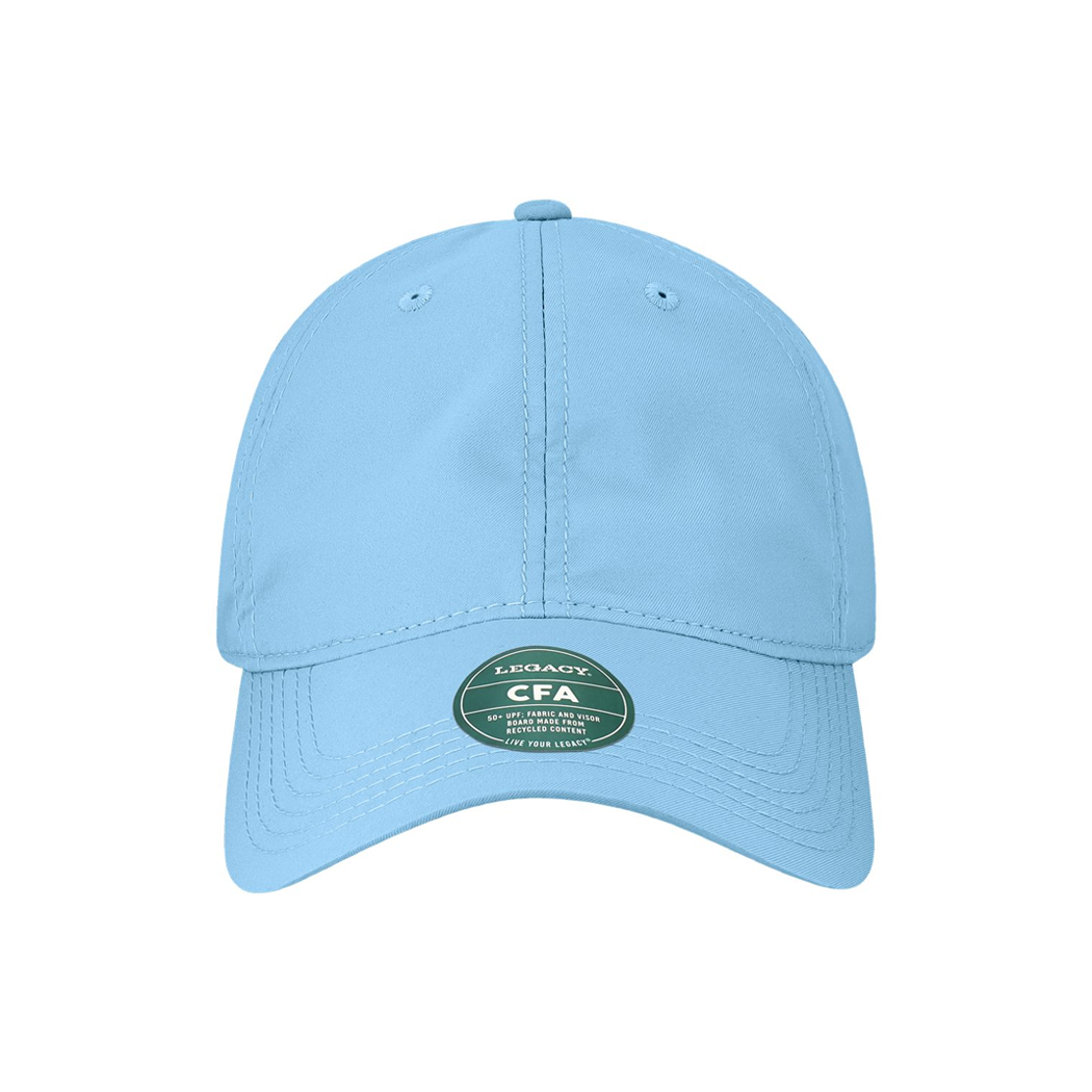 Cool Fit Performance Polyester Unstructured Adjustable Velcro Cap