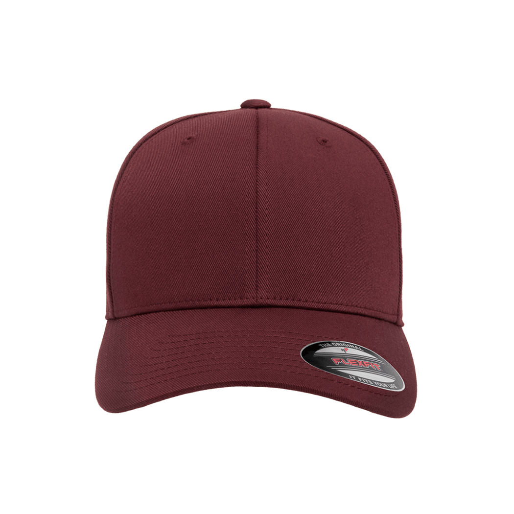 Flexfit Wooly Combed Cotton Blend Fitted Cap