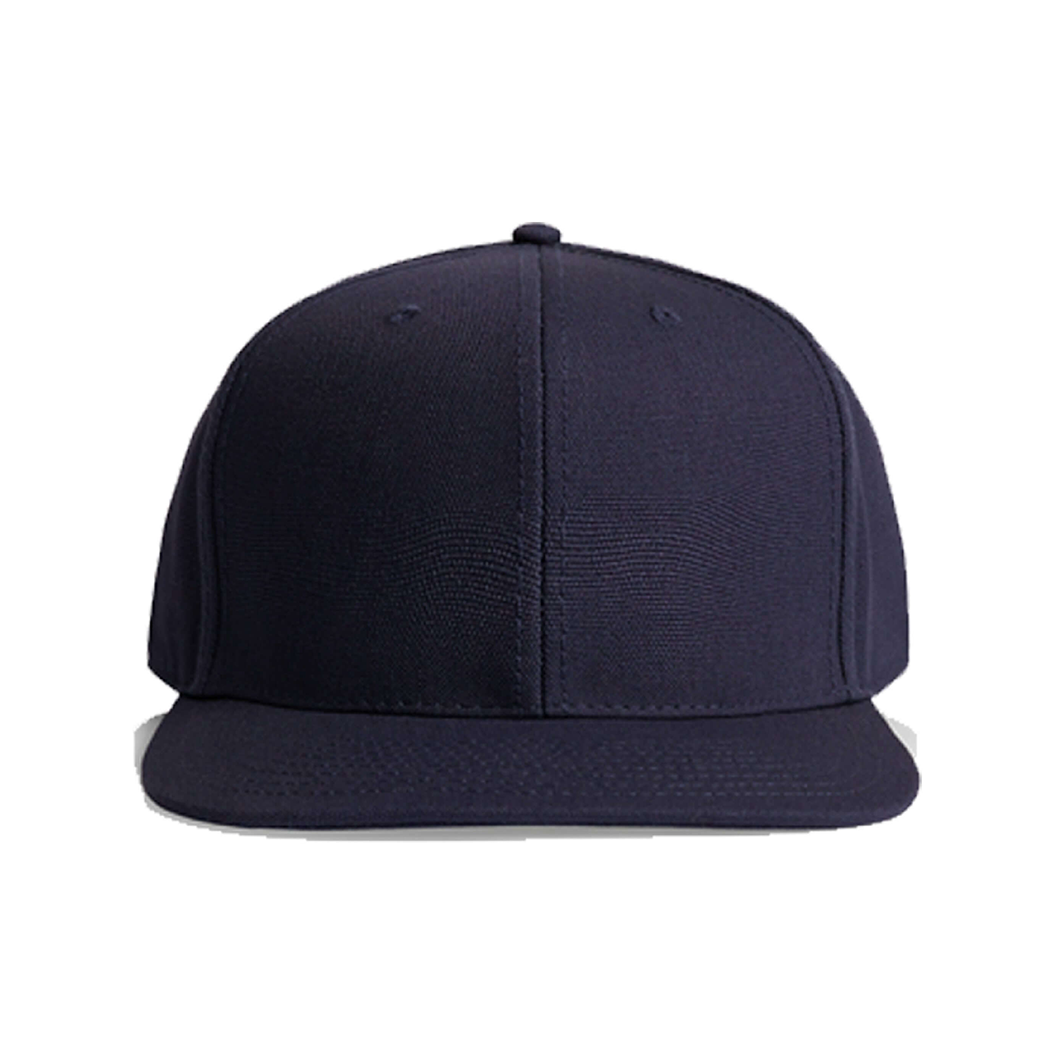 High Profile 6-Panel Stock Cotton Canvas Snapback Cap
