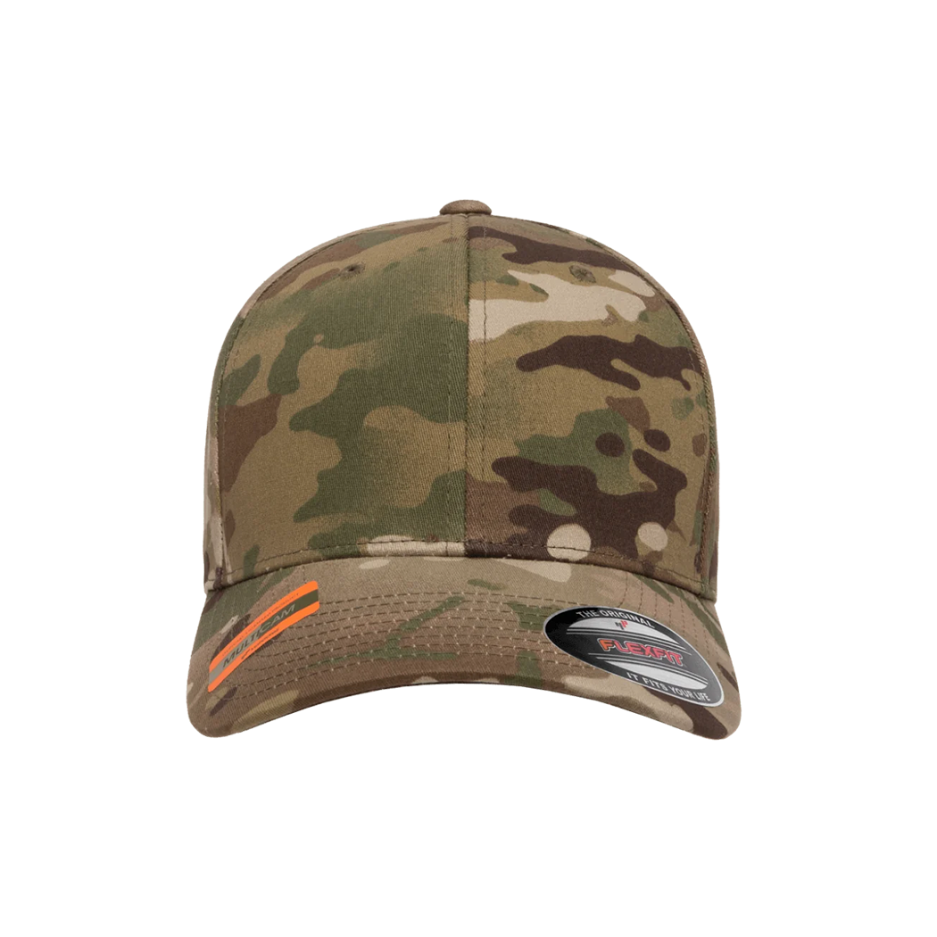 Flexfit Multicam Cotton Blend Fitted Cap