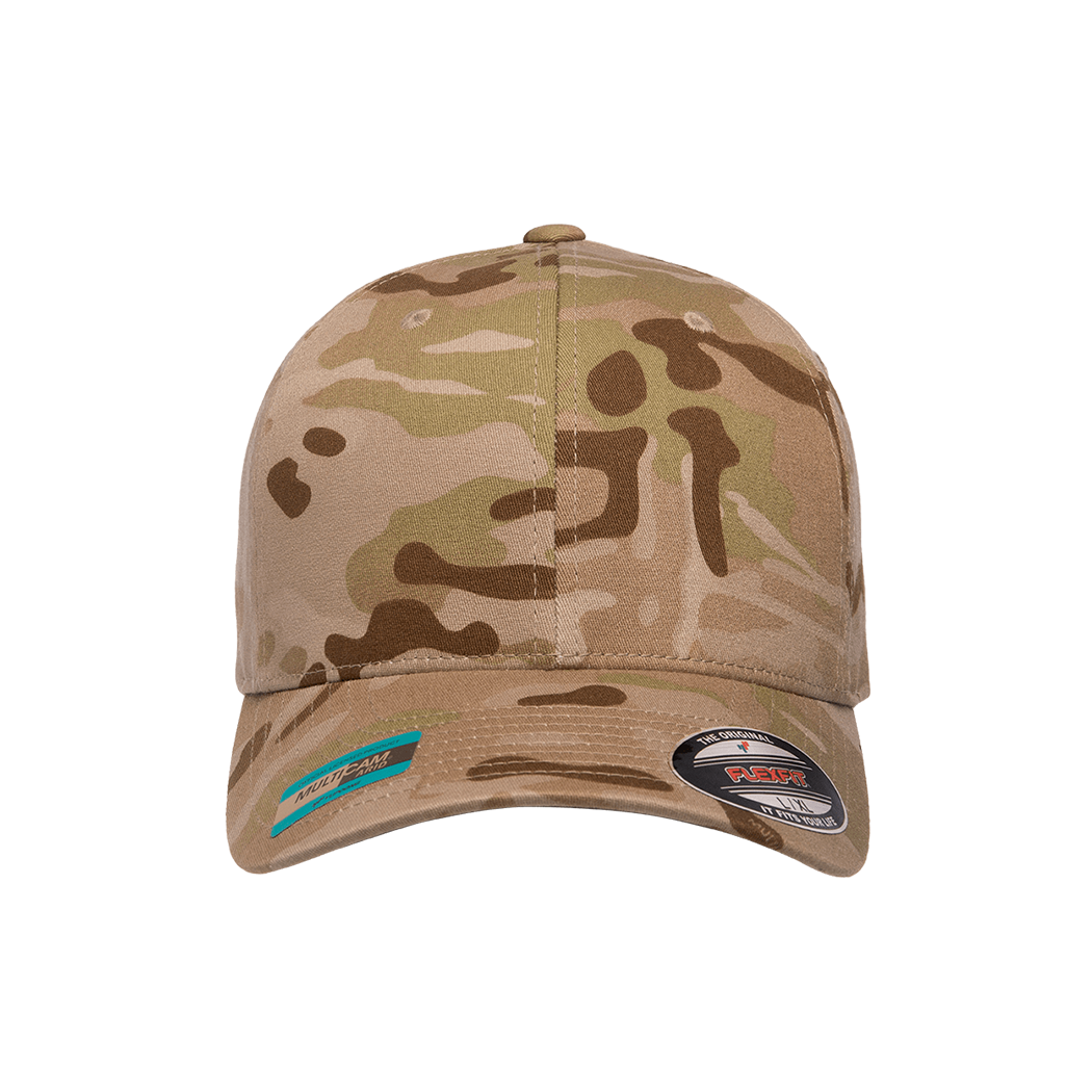 Flexfit Multicam Cotton Blend Fitted Cap