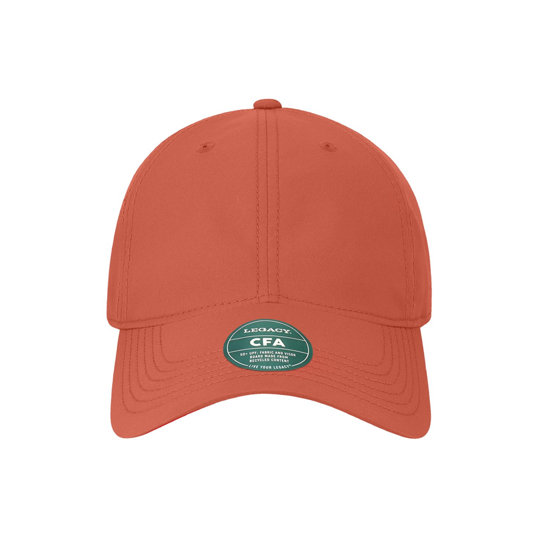Cool Fit Performance Polyester Unstructured Adjustable Velcro Cap