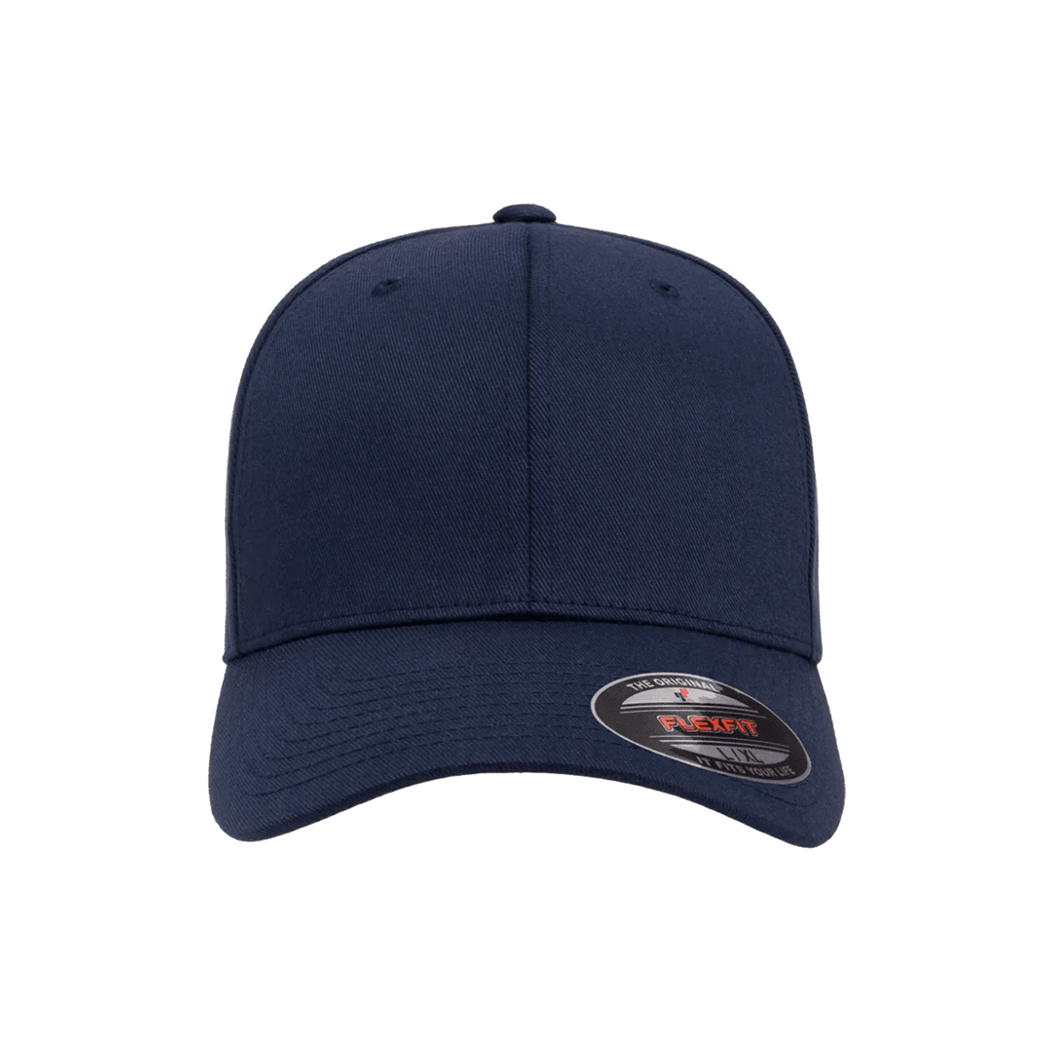 Flexfit Wooly Combed Cotton Blend Fitted Cap