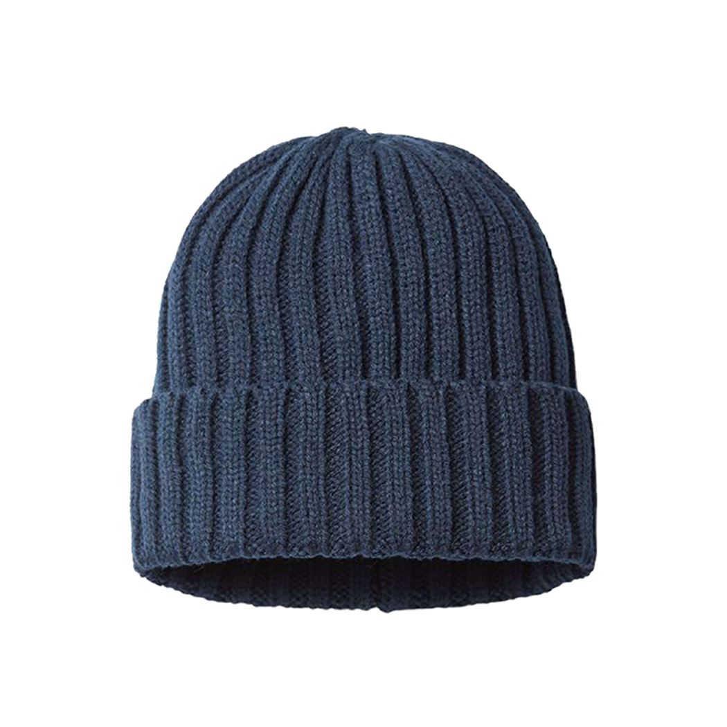 Sustainable Cable Knit Cuffed Beanie