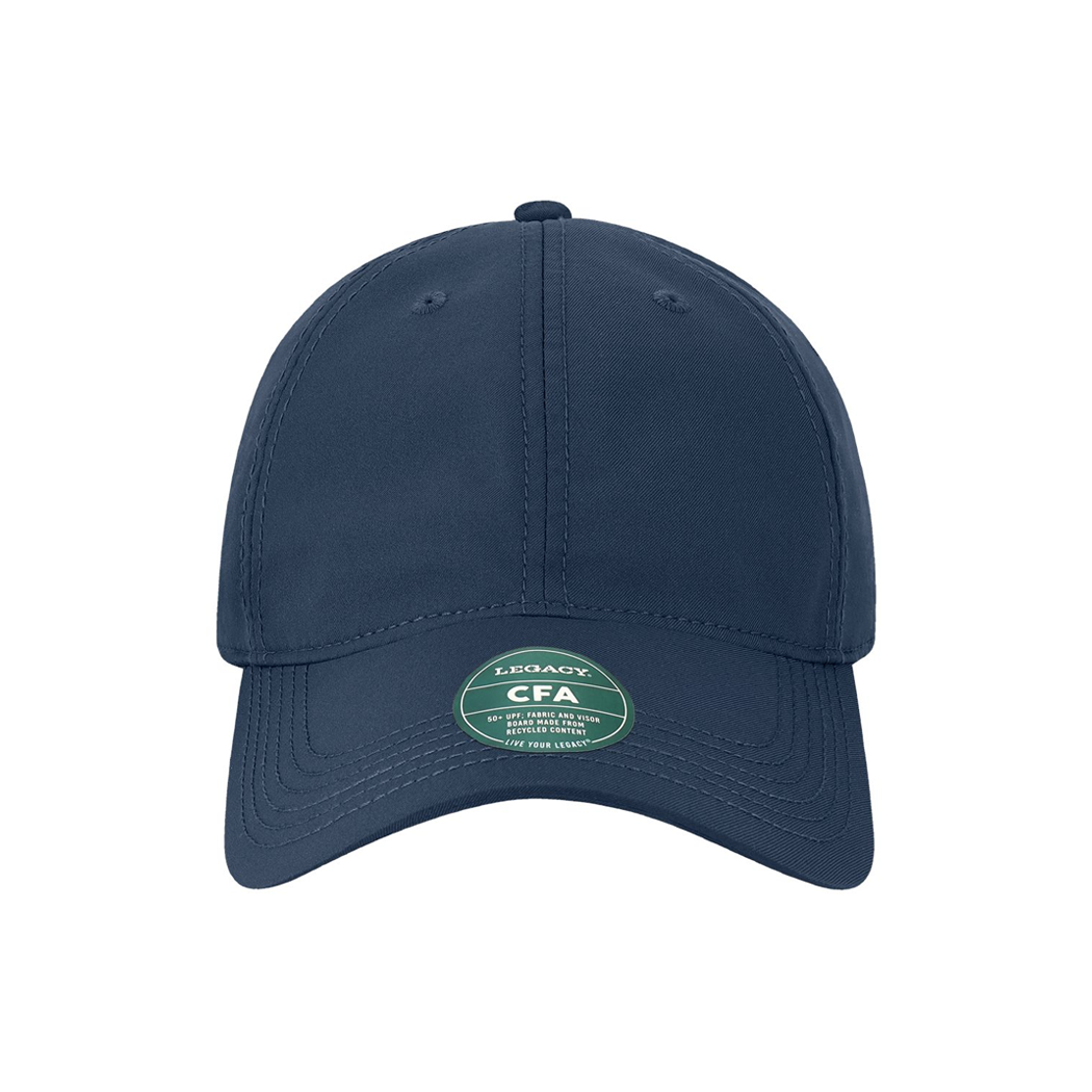 Cool Fit Performance Polyester Unstructured Adjustable Velcro Cap