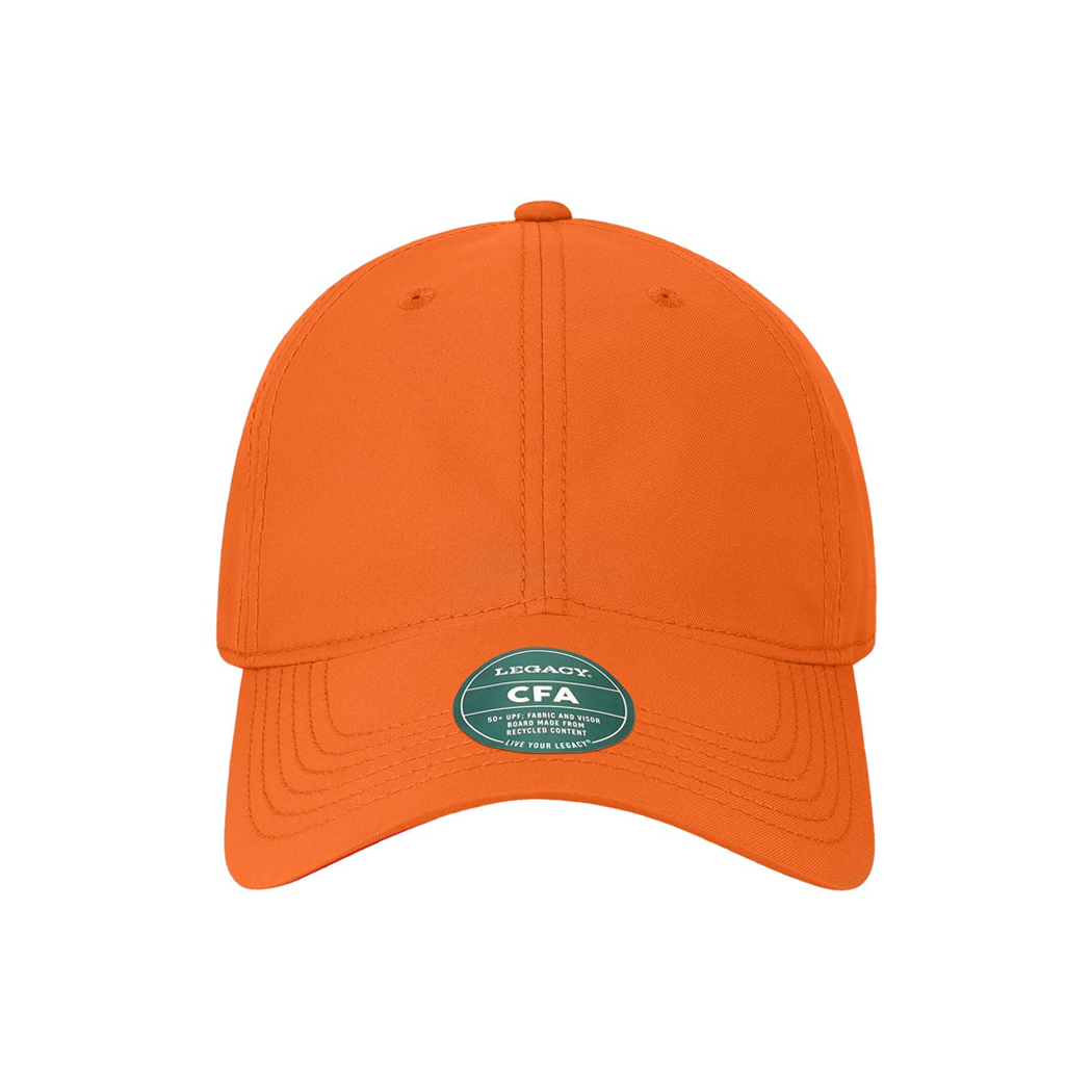 Cool Fit Performance Polyester Unstructured Adjustable Velcro Cap