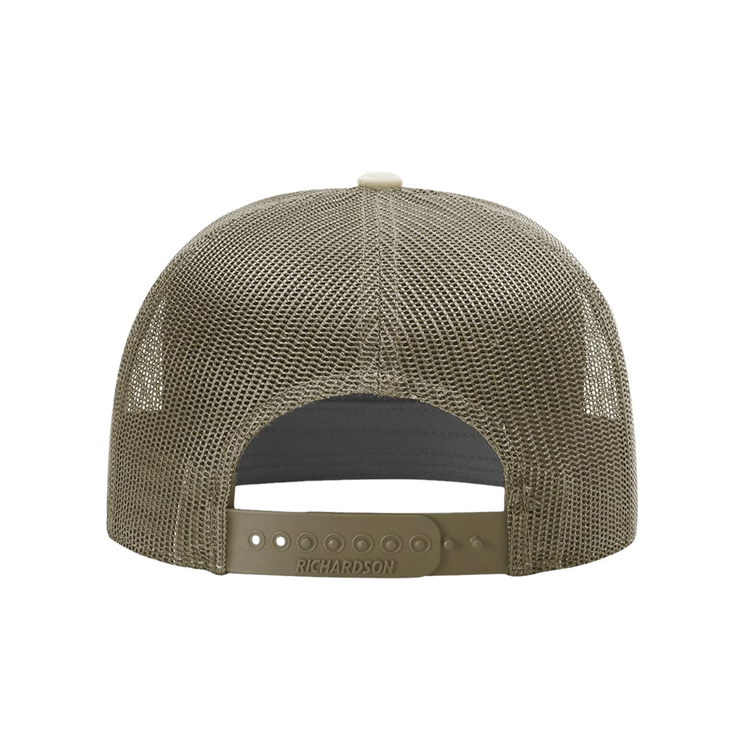 Richardson Seven-Panel Trucker Mesh Snapback Cap