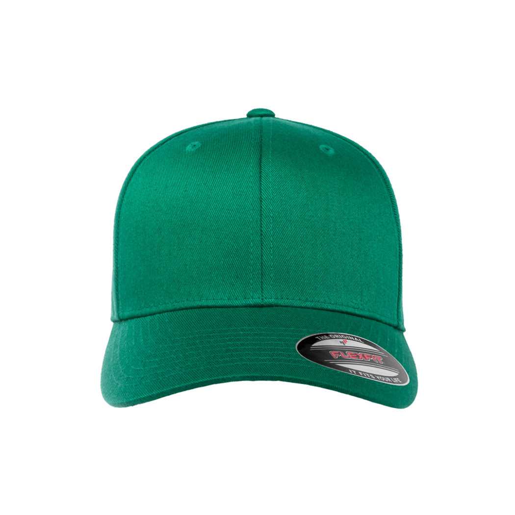 Flexfit Wooly Combed Cotton Blend Fitted Cap