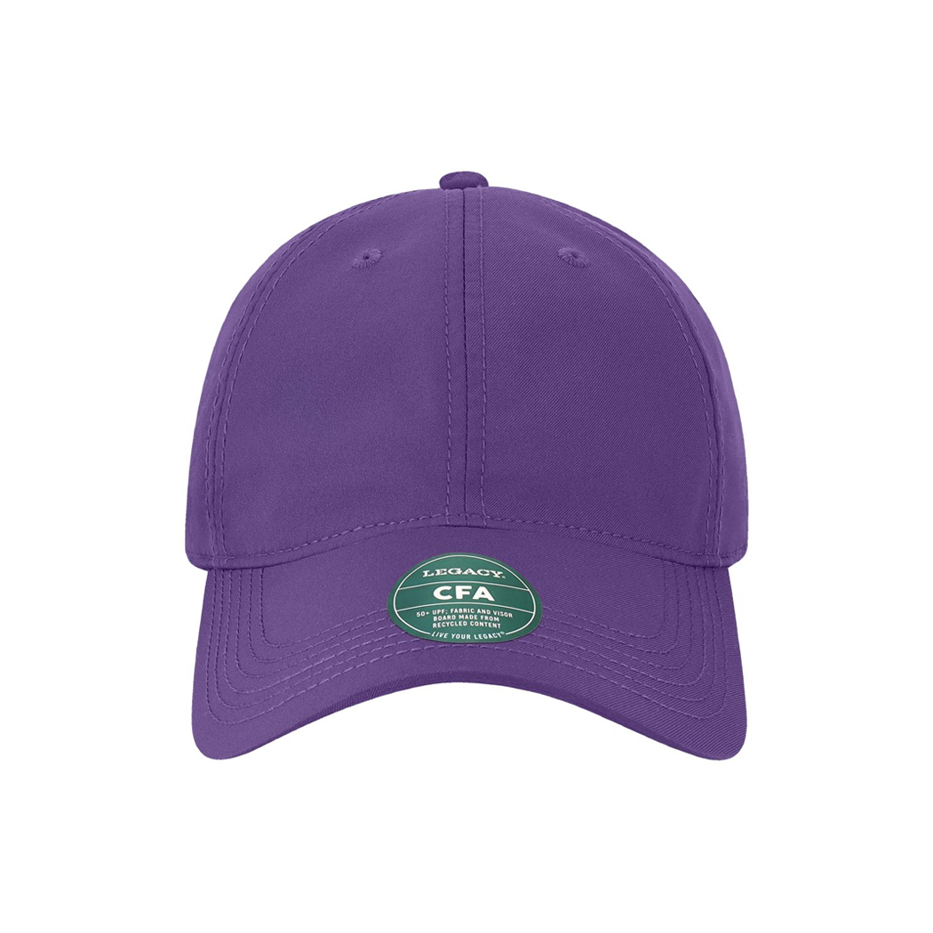 Cool Fit Performance Polyester Unstructured Adjustable Velcro Cap
