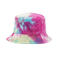 Tie-Dyed Cotton Bucket Hat