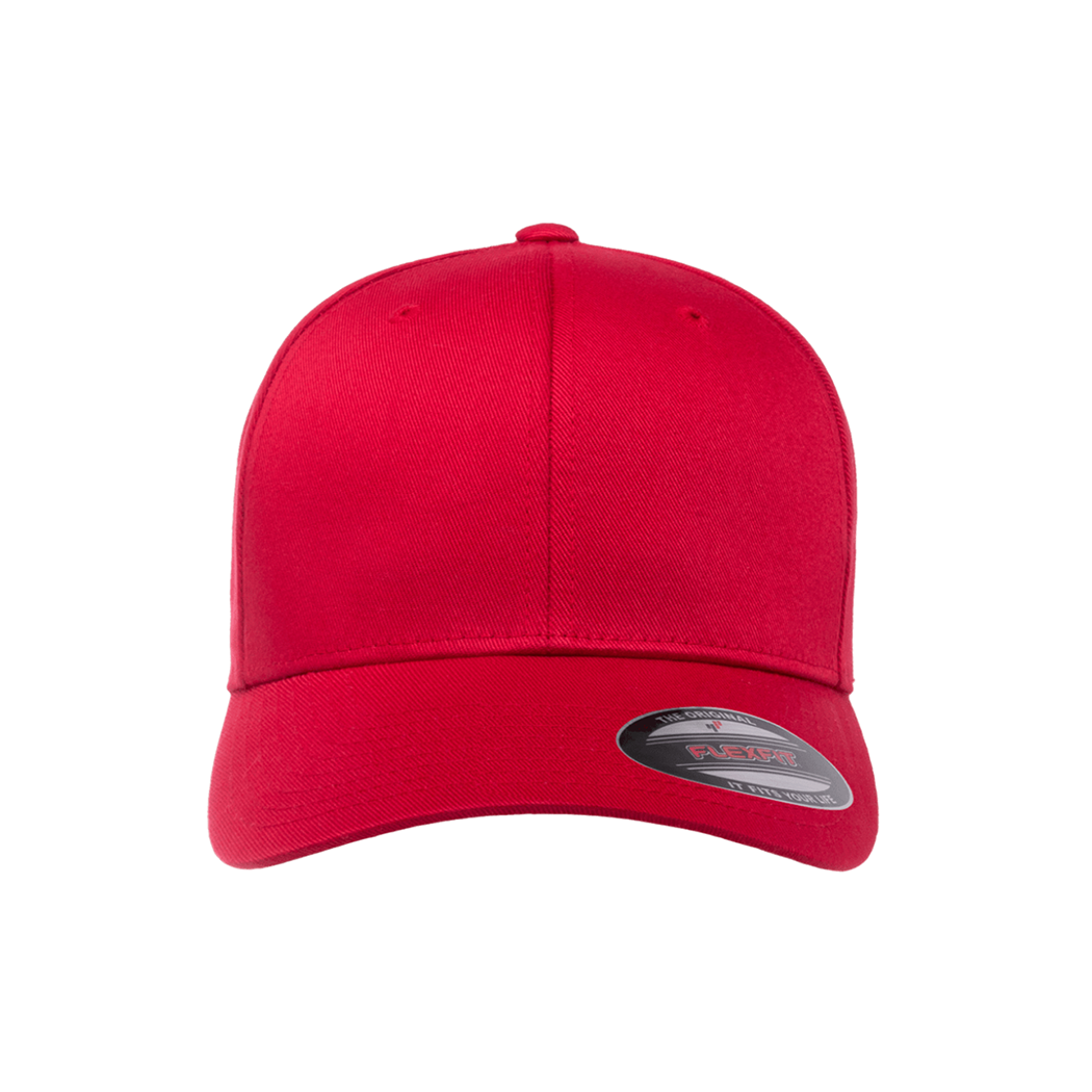 Flexfit Wooly Combed Cotton Blend Fitted Cap