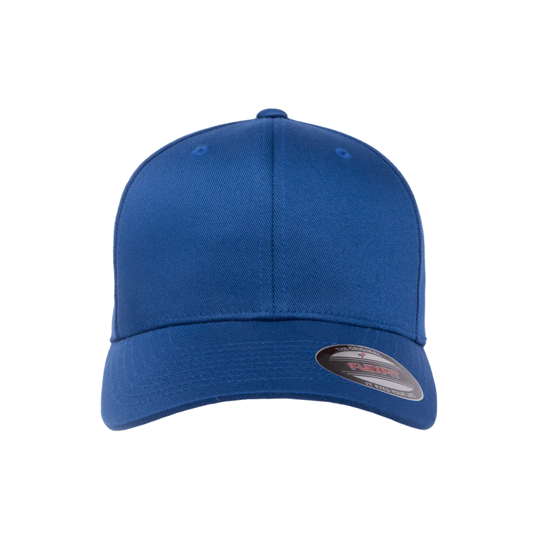 Flexfit Wooly Combed Cotton Blend Fitted Cap