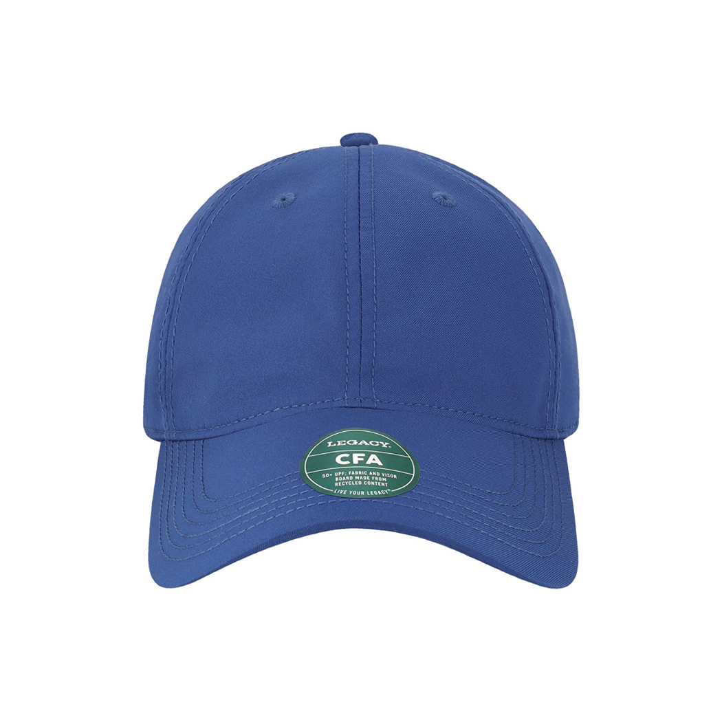 Cool Fit Performance Polyester Unstructured Adjustable Velcro Cap